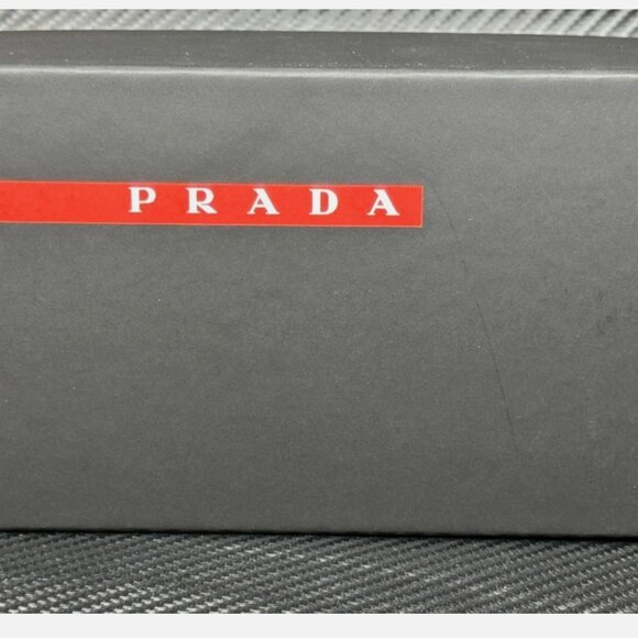 Prada Men's Mirror 56m Sunglasses New - Picture 4 of 4